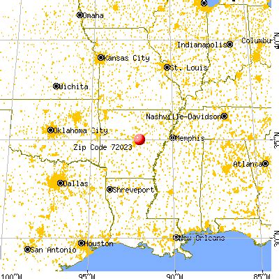 Zip Code 72023 .